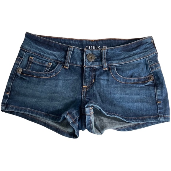 Guess Pants - Guess | Women’s jean shorts, cut off shorts, blue denim, size 26, booty shorts